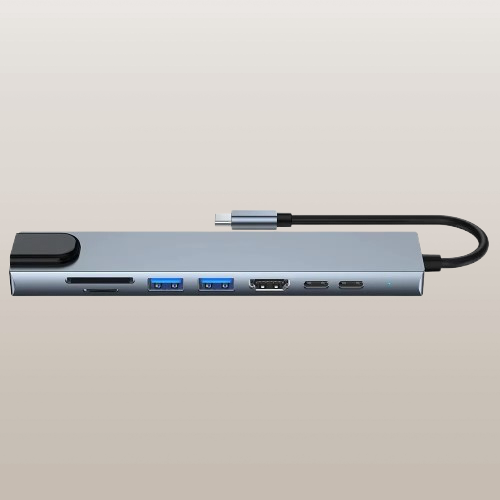 Adaptateur USB-C multiport  8-en-1