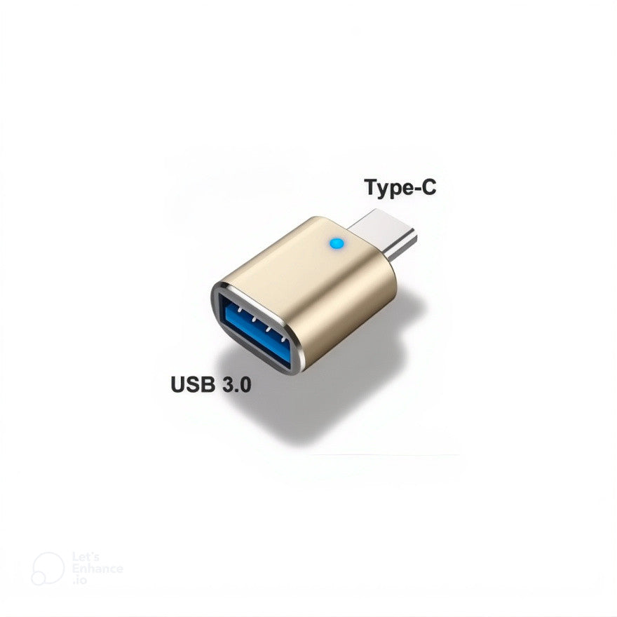 Adaptateur USB-C mâle vers USB femelle