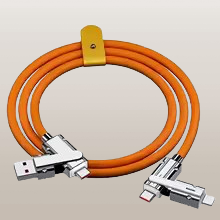 câble de données de téléphone  4 en 1 charge rapide